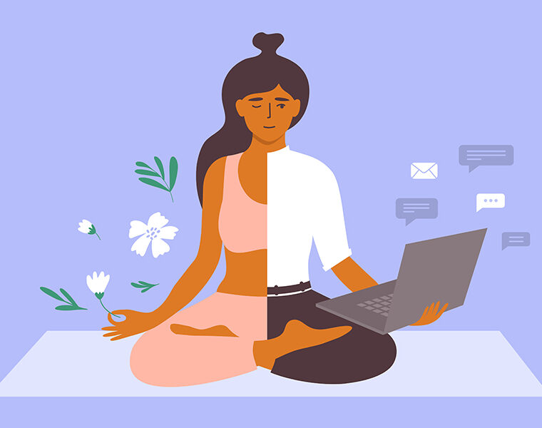 Life Balance Wheel For Mental Health